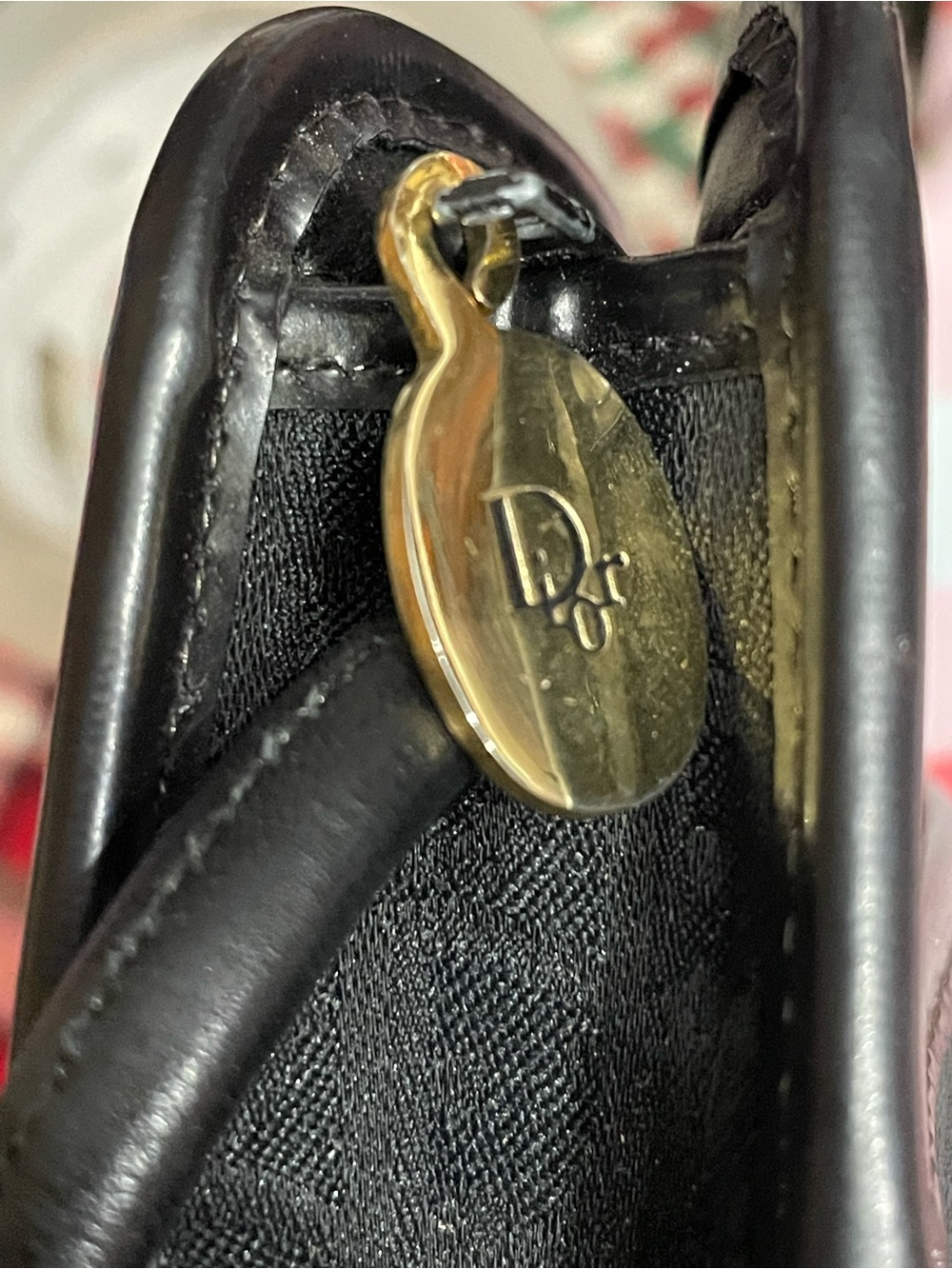Vintage Christian Dior Black trotter Crossbody Bag excellent condition - Picture 3 of 16
